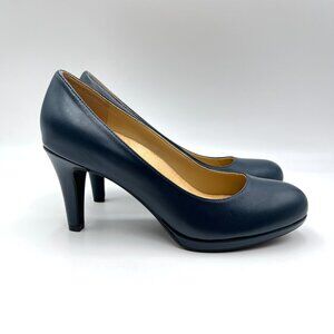 Suede Naturalizer Michelle Pumps Navy Naturalizer Shoes